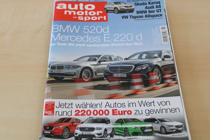 Deckblatt Auto Motor und Sport (22/2017)